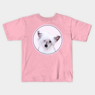 Chinese Crested (Powderpuff) Kids T-Shirt